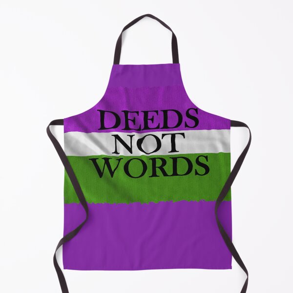 Item preview, DEEDS NOT WORDS designed and sold by Paparaw.