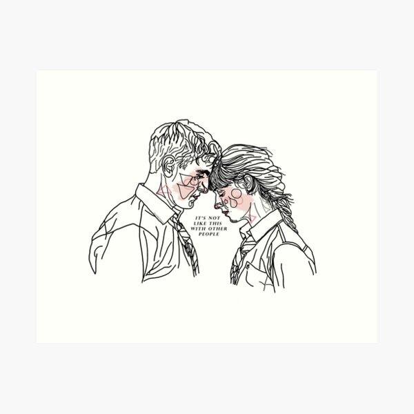 Item preview, Normal People ; Connell & Marianne (with colour) designed and sold by aesthetiicly.