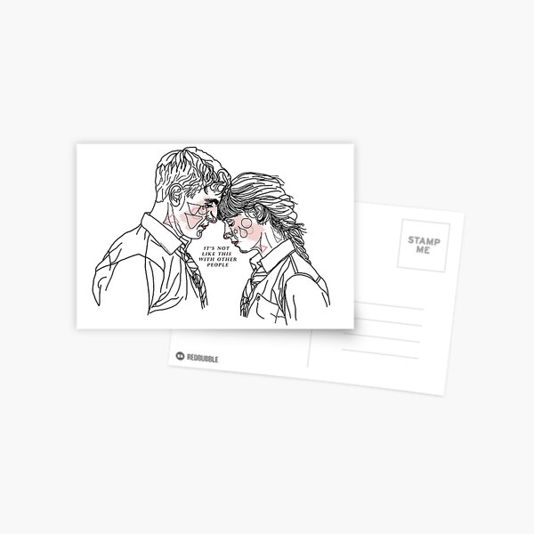 Item preview, Normal People ; Connell & Marianne (with colour) designed and sold by aesthetiicly.