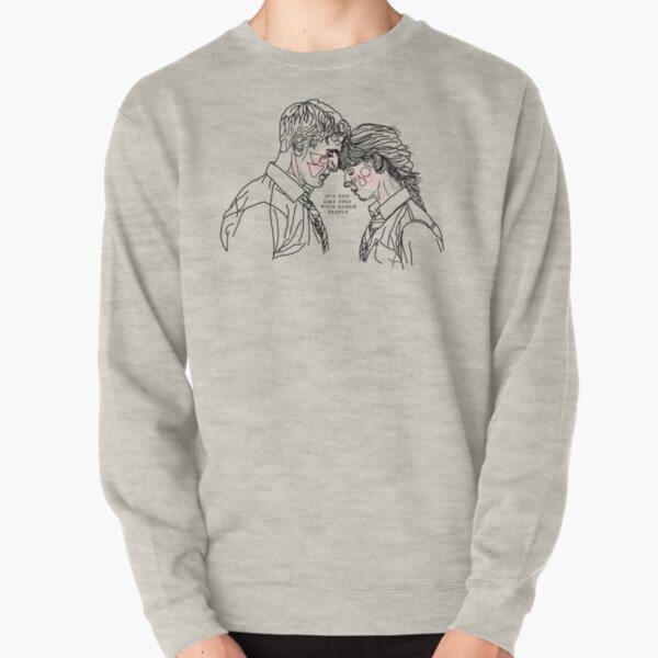 Normal People ; Connell & Marianne (with colour) Pullover Sweatshirt