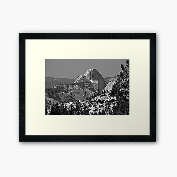 Half Dome in Spring Framed Art Print