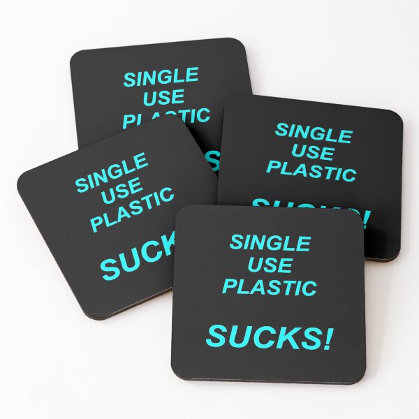 Item preview, Single Use Plastic Sucks designed and sold by gio-m.