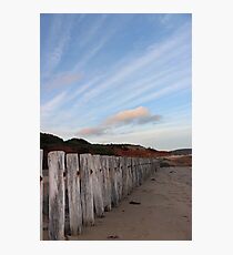 Sweeping Fence Photographic Print