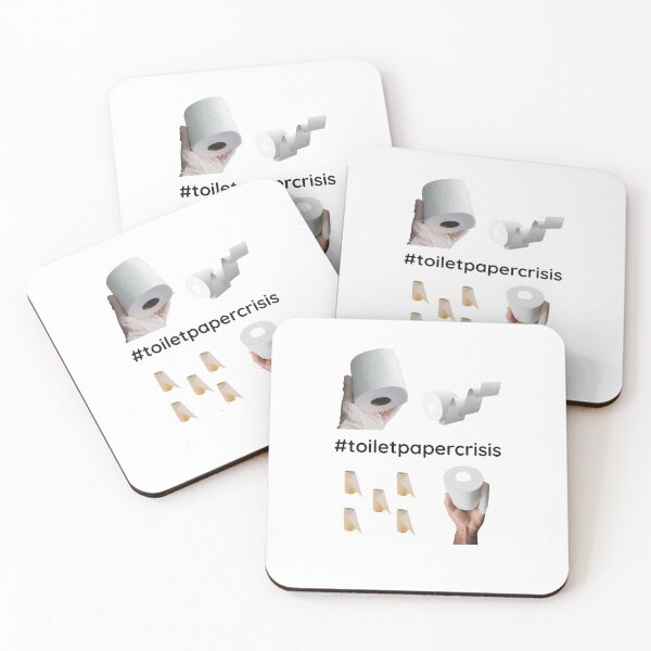 Item preview, GROUP STICKERS - TOILET PAPER CRISIS - TOILET PAPER - PAPER  designed and sold by Tropical Blood.