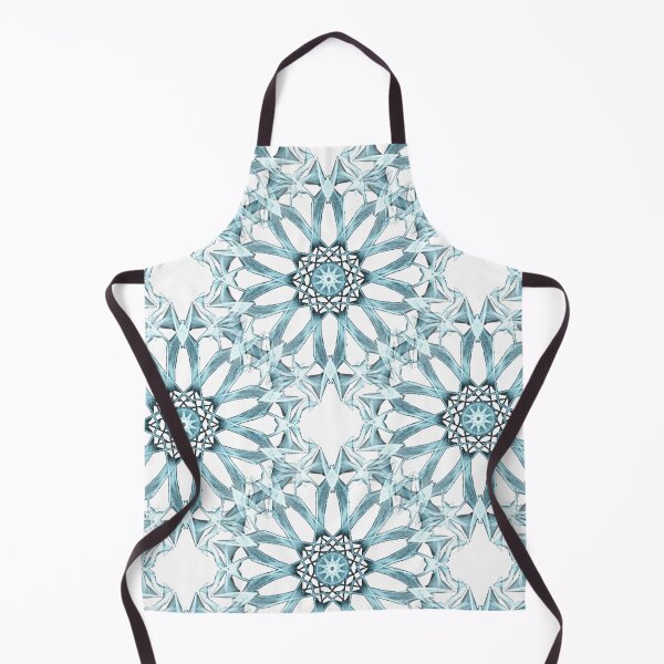 Item preview, Blue mandala seamless pattern designed and sold by iRenza.