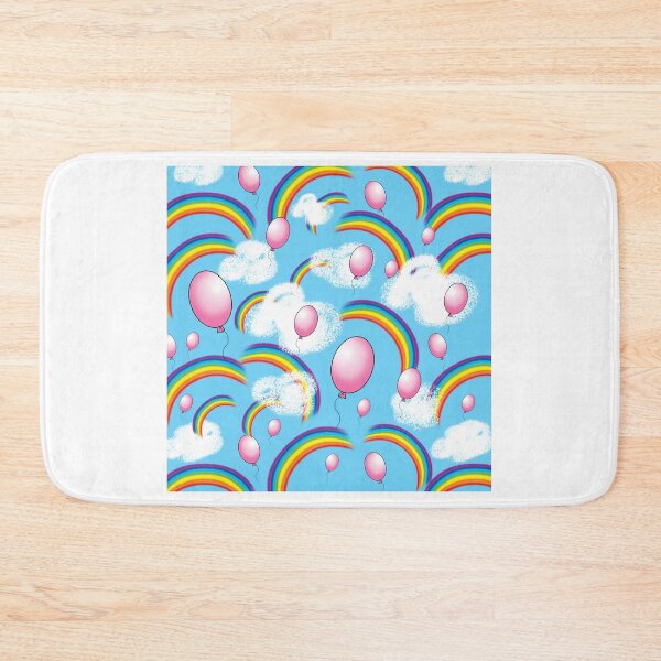 Item preview, rainbow, balls and clouds designed and sold by sonaadalian.