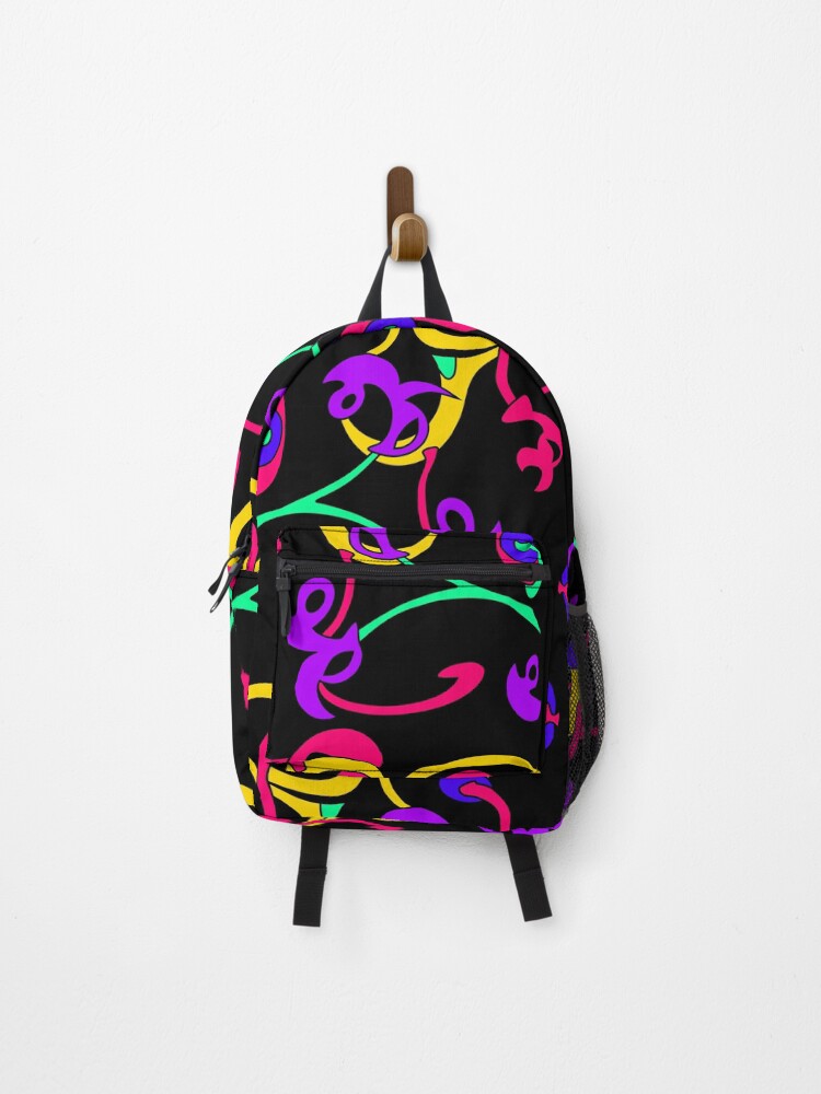 Thumbnail 1 of 3, Backpack, Flamingo Abstract designed and sold by Czerra.