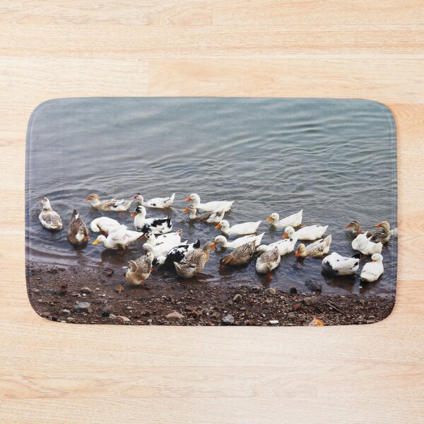Item preview, A bunch of ducks on the Mekong River Bank designed and sold by worldways.