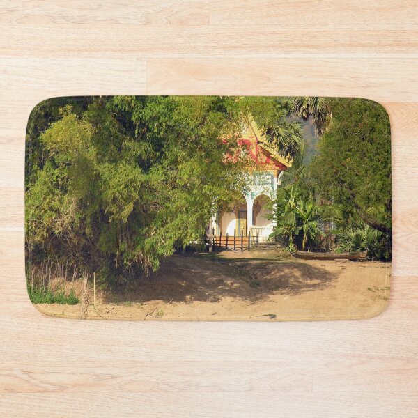 Item preview, Buddhist Temple on the Mekong River Bank, Laos designed and sold by worldways.