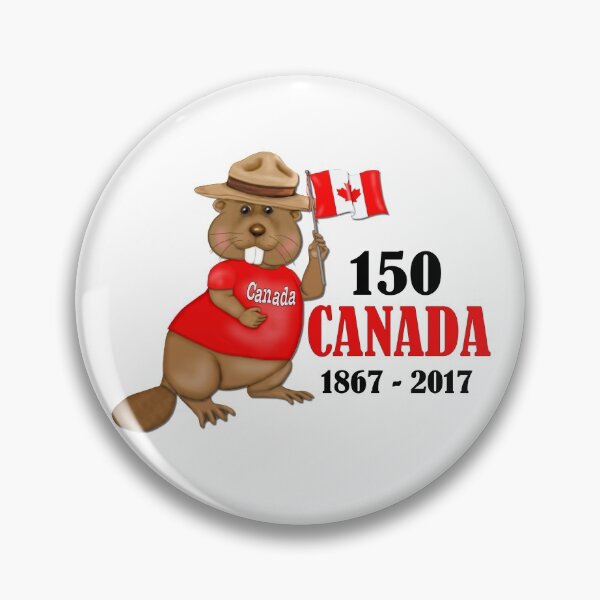 Item preview, Proudly Canadian Beaver 150 Anniversary designed and sold by SpiceTree.