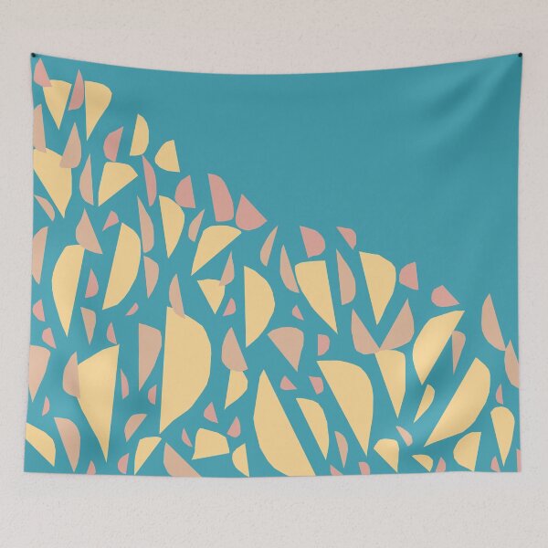 Item preview, Abstract green orange yellow designed and sold by Abstractlara.