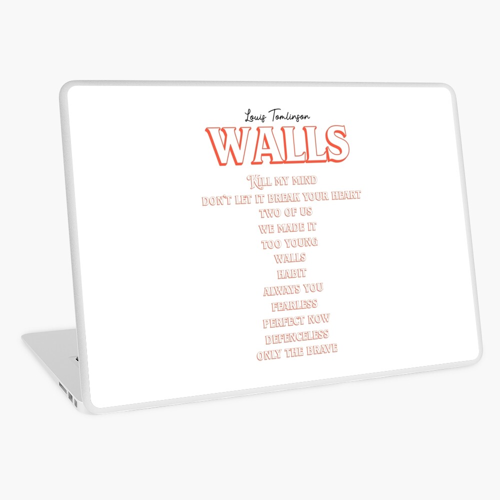 Louis Tomlinson WALLS Album Poster – rsdesignstudio