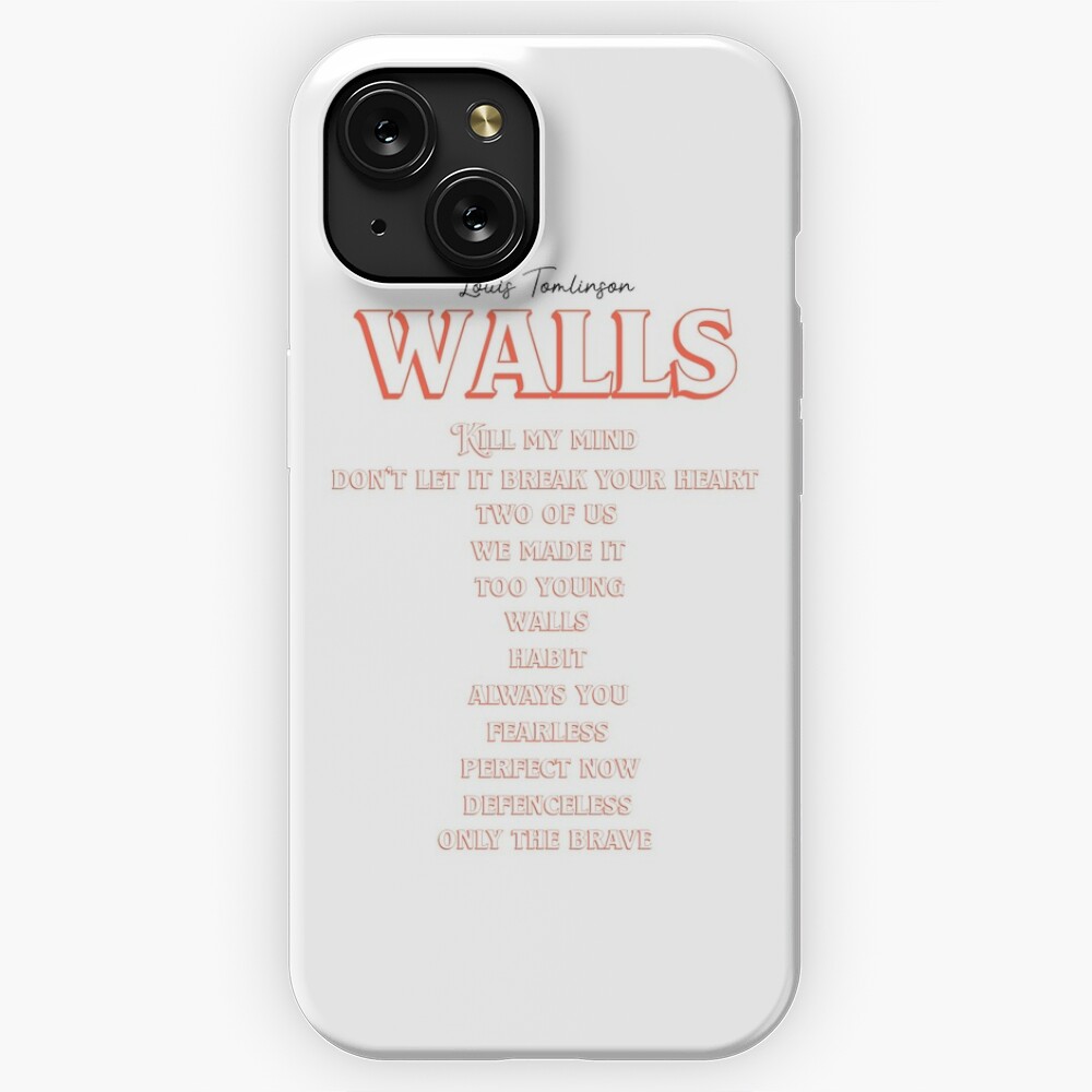 Louis Tomlinson WALLS Album Poster – rsdesignstudio