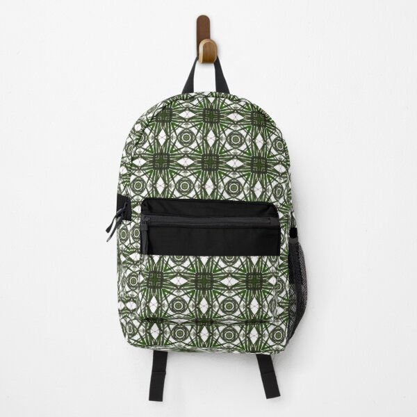 Item preview, Noble green and white palm tree pattern designed and sold by Alex Barth.