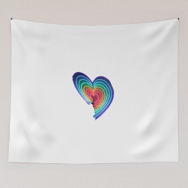Item preview, PRIDE - PRIDE HEART - LGTB - MINIMALIST  designed and sold by Tropical Blood.