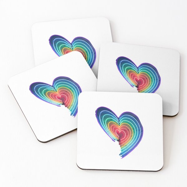 Item preview, PRIDE - PRIDE HEART - LGTB - MINIMALIST  designed and sold by Tropical Blood.