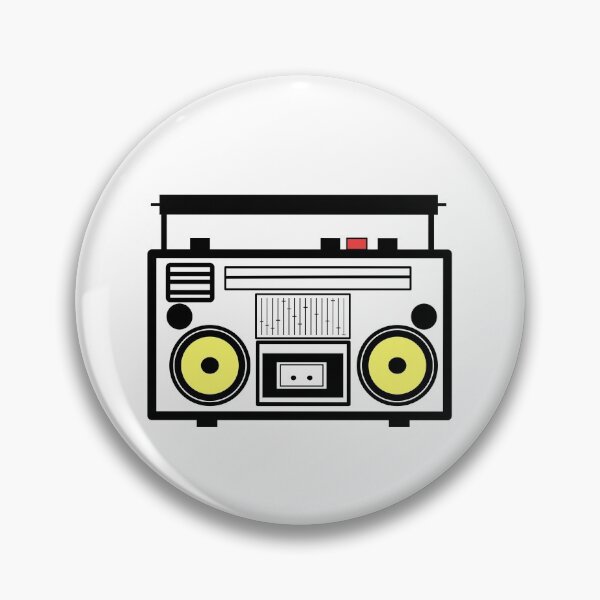 Item preview, A Retro 90s Boombox Design. designed and sold by Marvelpic.