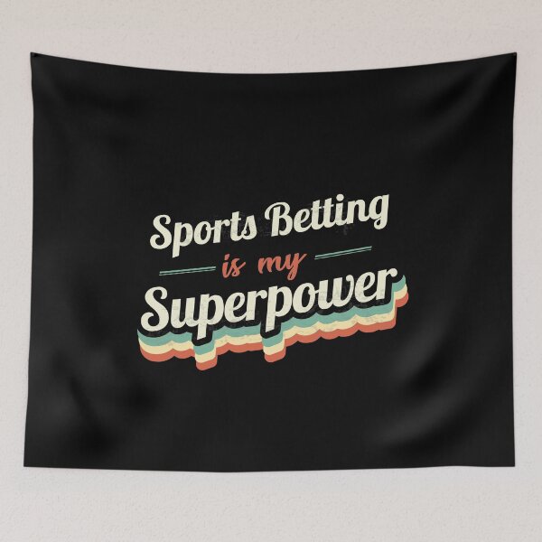 Item preview, Sports Betting is my Superpower  designed and sold by Custom365.