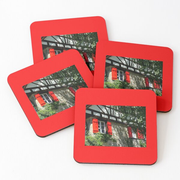 Item preview, Red Shutters - Swiss Village designed and sold by Vaengi.