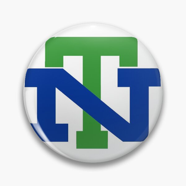 Item preview, Blue and Green NT New Trier High School Trevians Logo Design designed and sold by byemma.