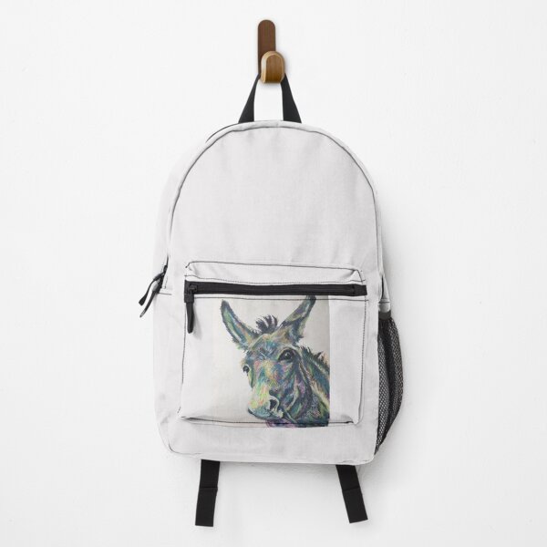 Item preview, Cheeky scruffy colourful donkey designed and sold by Merlinsmates.