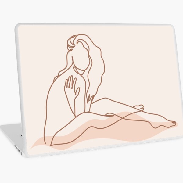 Woman body sexy art Laptop Skin