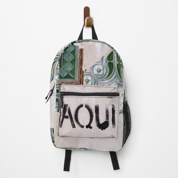 Item preview, AQUI - Graffiti seen in Lagos, Portugal designed and sold by WesternExposure.