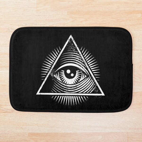 All Seeing Eye Bath Mat