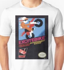 Excite Bike Nes Art Slim Fit T-Shirt