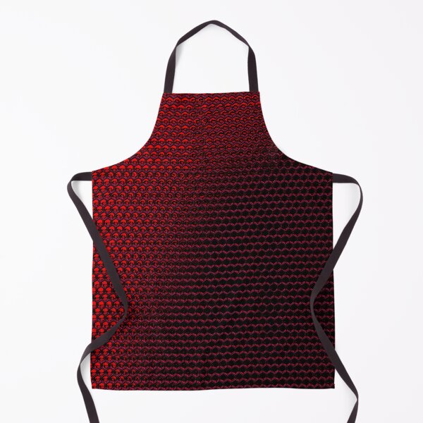 Item preview, Blackened Hexagonal Red Bubble Wrap Pattern designed and sold by Michael Cotto.