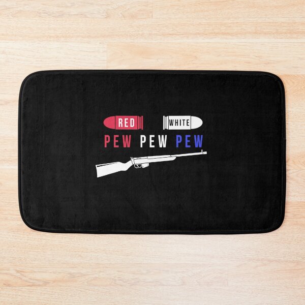 Item preview, Red White And Pew Pew designed and sold by Smart Side.