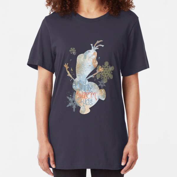 warm hugs Slim Fit T-Shirt