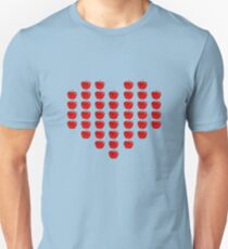 Camiseta ajustada I Love Apples