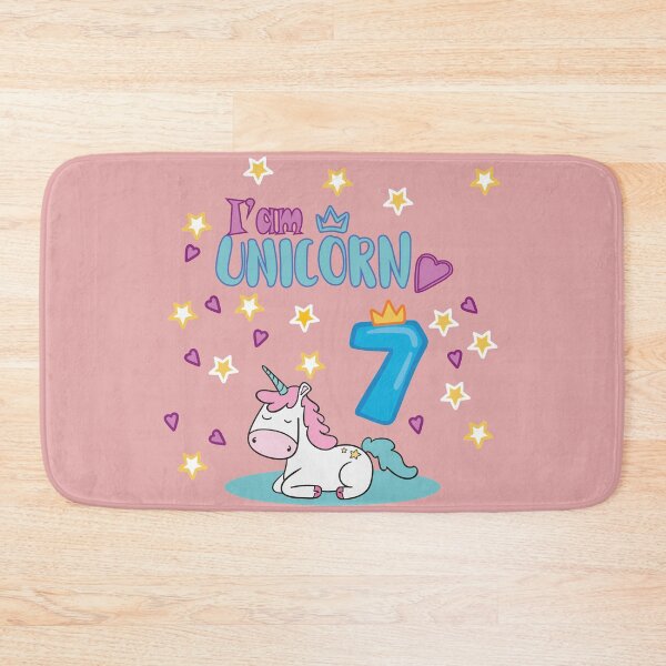 Item preview,  I am 7 years old unicorn designed and sold by olafekry.