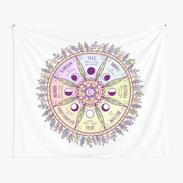 Item preview, Wheel of the Year designed and sold by sombrasblancas.