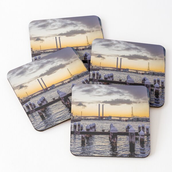 Item preview, Melbourne docklands & Bolte Bridge, Victoria, Australia designed and sold by Vicki Walsh.