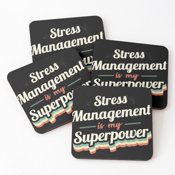Item preview, Stress Management is my Superpower  designed and sold by Custom365.