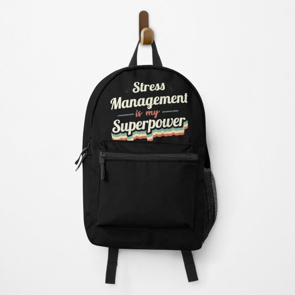 Item preview, Stress Management is my Superpower  designed and sold by Custom365.