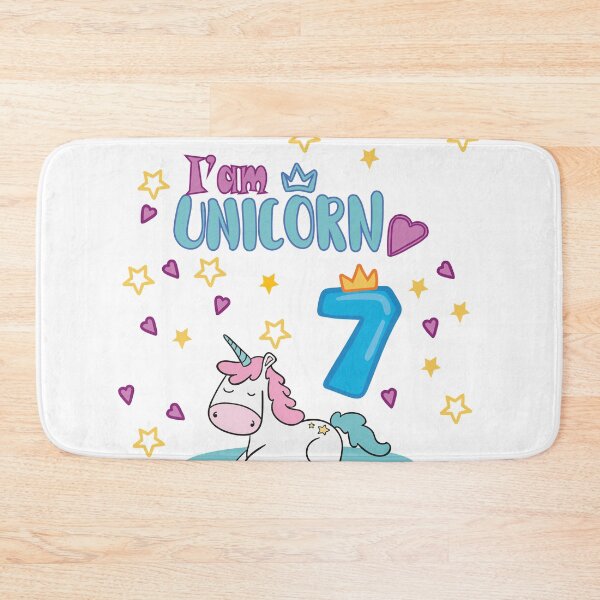 Item preview, I am 7 years old unicorn designed and sold by olafekry.