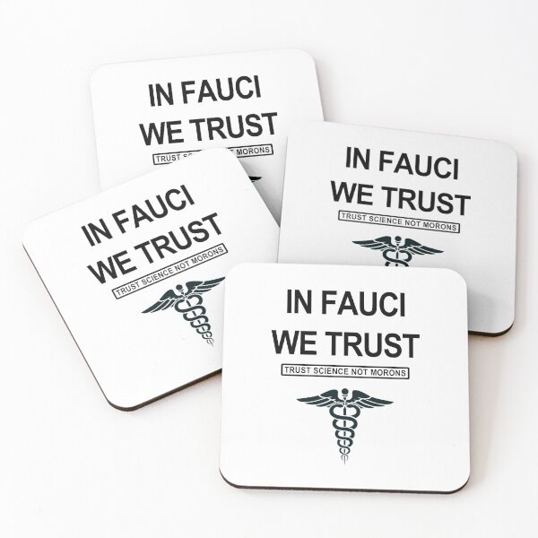 Item preview, In Fauci We Trust - Trust Science Not Morons designed and sold by Thelittlelord.
