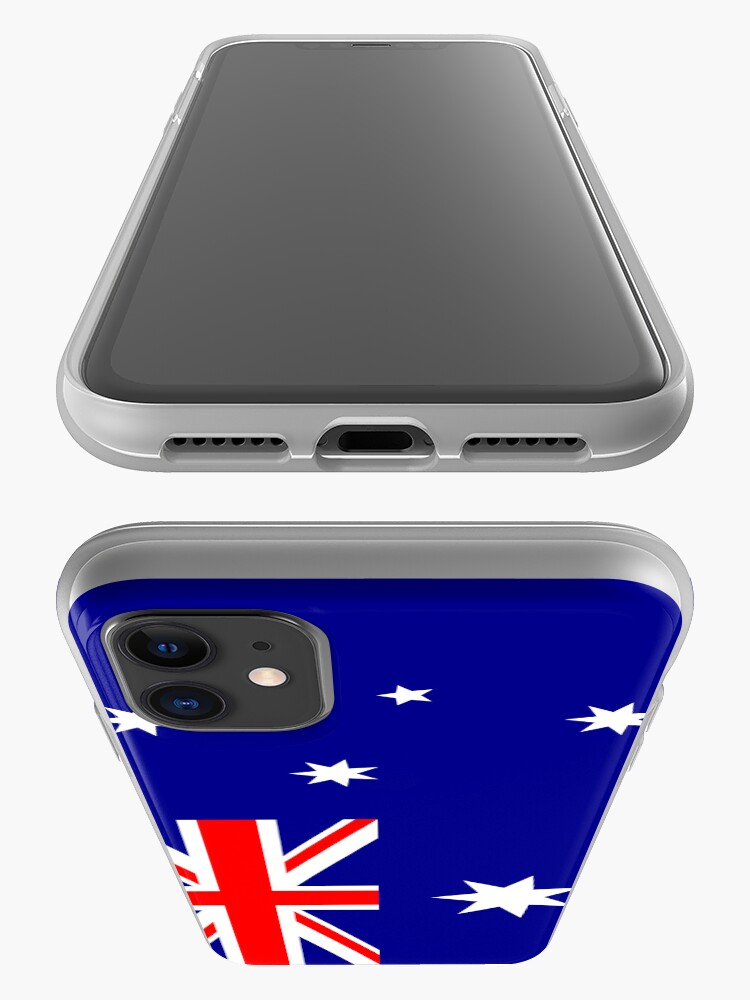 "Smartphone Case Flag of Australia" iPhone Case & Cover by mpodger