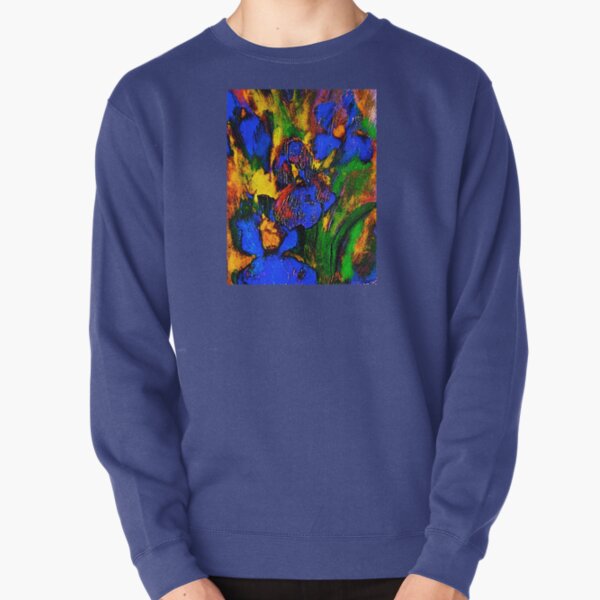 Wild Iris Pullover Sweatshirt