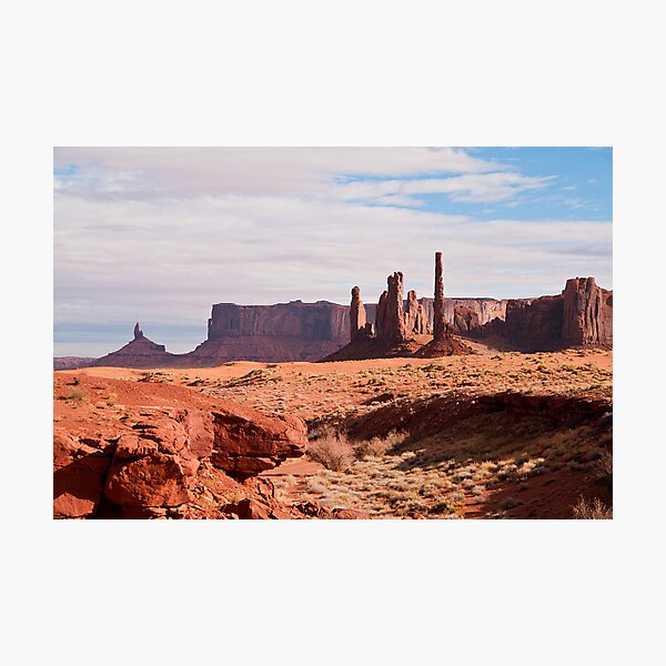 Monument Valley Totem Pole Photographic Print