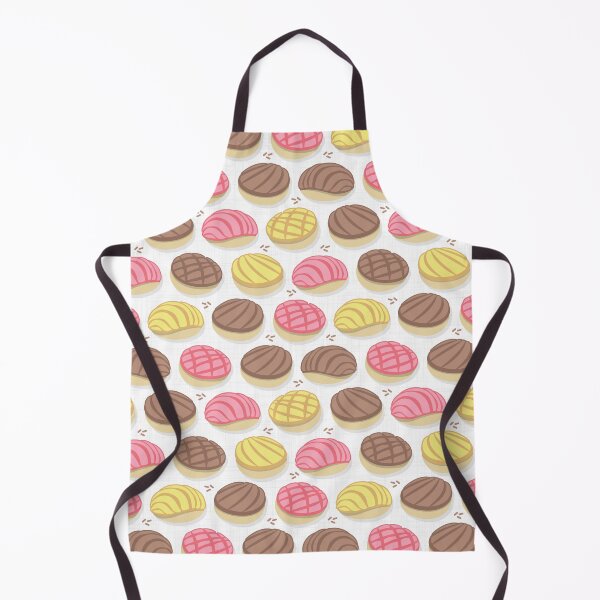 Item preview, Mexican conchas // white background pink brown and yellow pan dulce designed and sold by SelmaCardoso.
