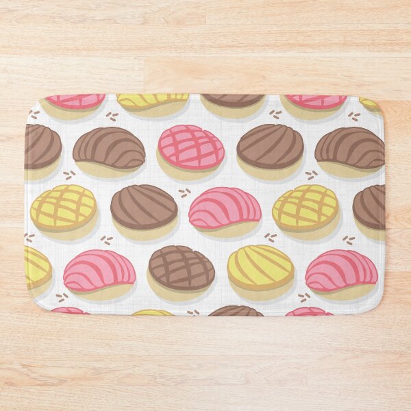Item preview, Conchas mexicanas // pan dulce fondo blanco rosa marron y amarillo designed and sold by SelmaCardoso.