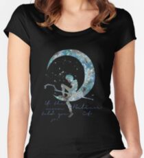 when the moon told you so Women's Fitted Scoop T-Shirt