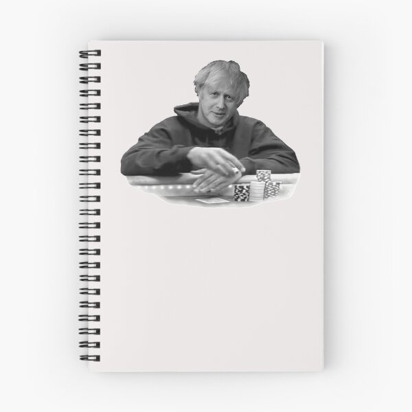 Artikelvorschau, Lustiges Boris Johnson Poker T-Shirt entworfen und verkauft von Danicus666.