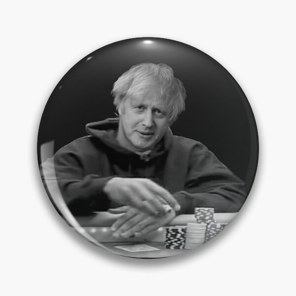 Item preview, Funny Boris Johnson Poker t shirt designed and sold by Danicus666.