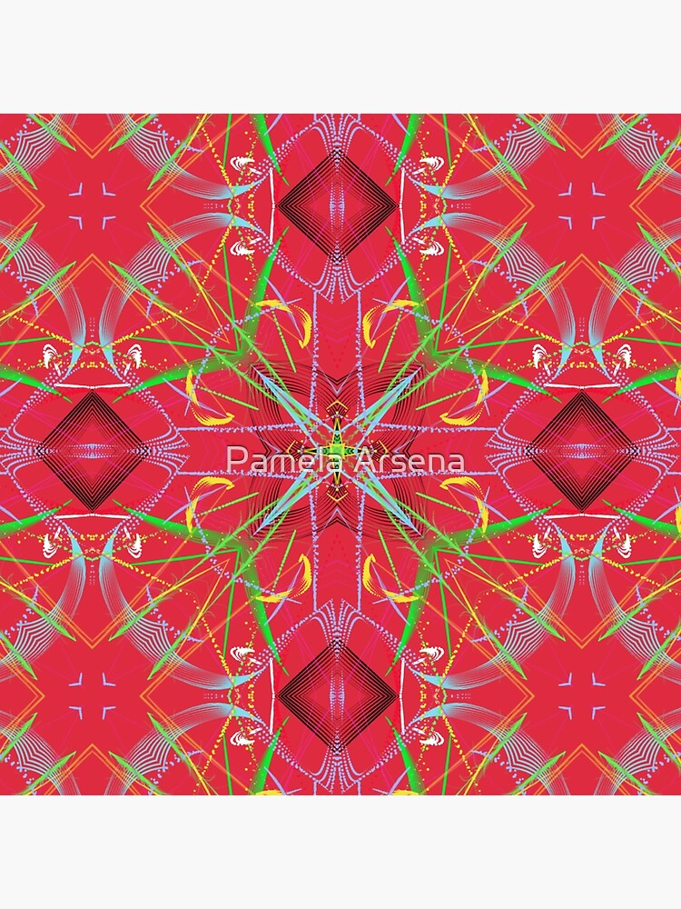 Kaleidoscope Mandala Meditation Spiritual Artwork by xpressio