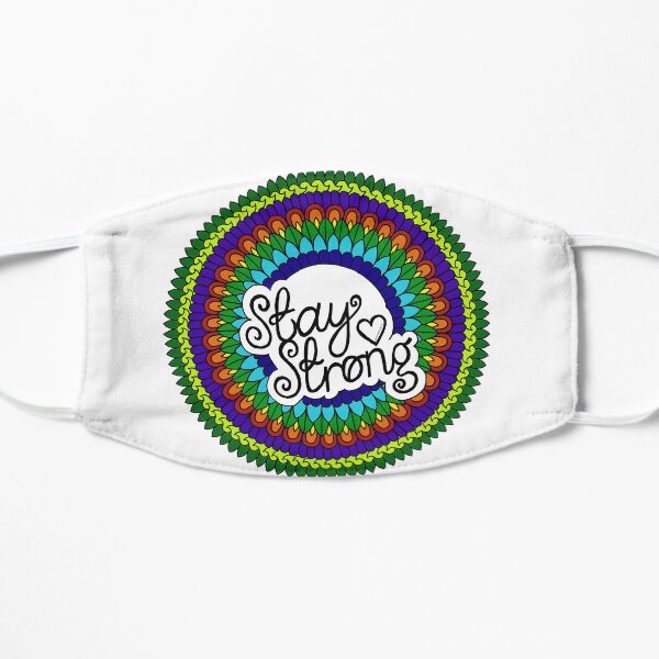 Stay Strong Mandala v2 by SimmyGhatt Mask